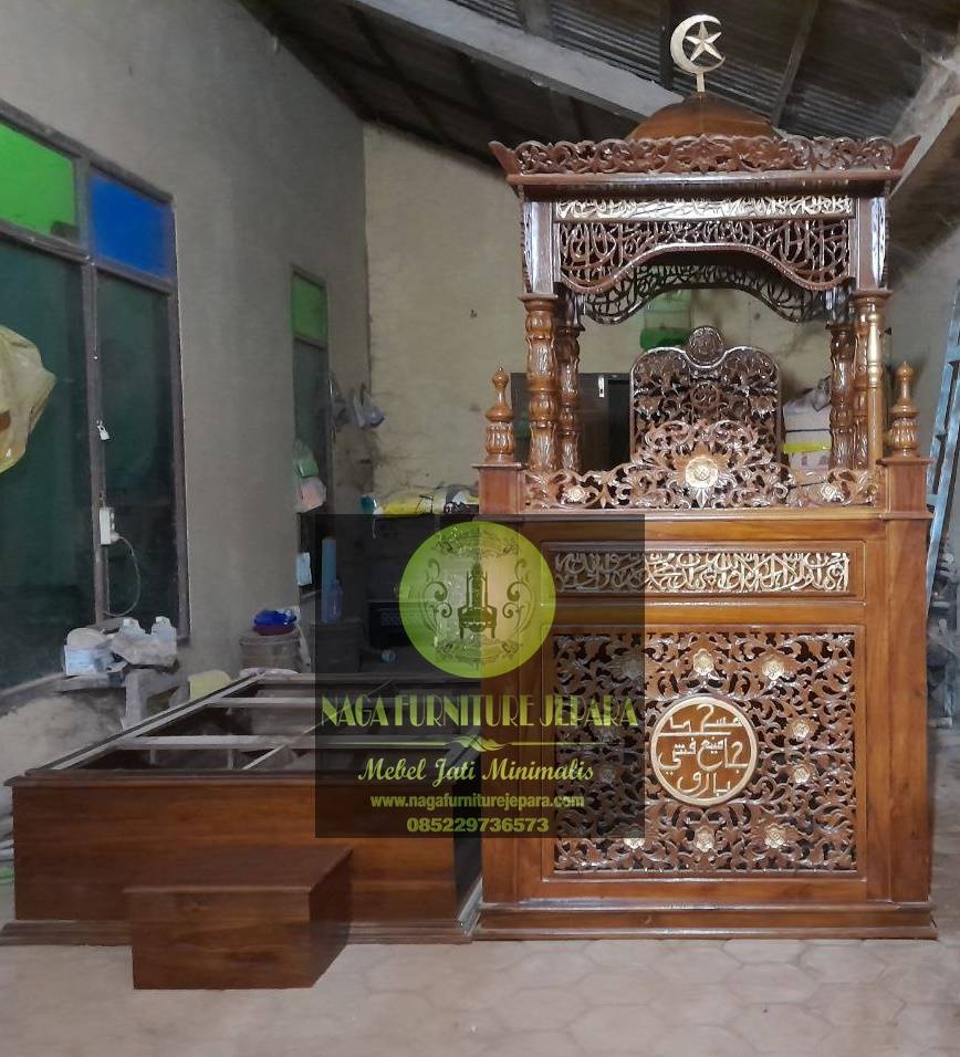 Harga-Mimbar-Jati-Minimalis-Masjid-Aceh  